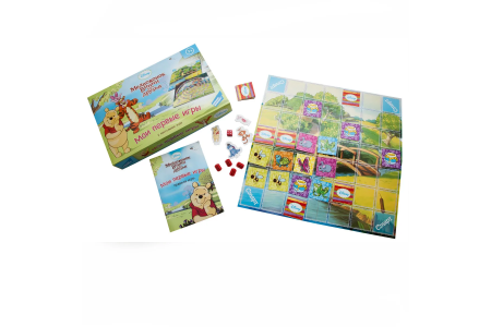  Обучающая игра Медвежонок Винни и его друзья Мои первые игры 2 в 1