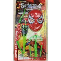 Игровой набор "Человек паук" с маской, луком, арбалетом и со стрелами на присосках
