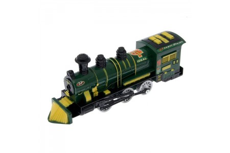 Паровоз инерционный "Классический" с вагонами, цвета МИКС Паровоз инерционный "Классический" с вагонами, цвета МИКС