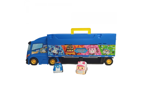 Игровой Трейлер на батарейках Robocar Poli Робокар Поли Игровой Трейлер на батарейках Robocar Poli Робокар Поли