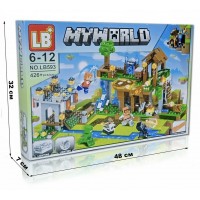 Конструктор LB My World "Сражение в деревне" 